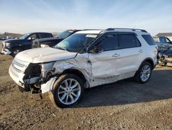 Ford salvage cars for sale: 2015 Ford Explorer XLT