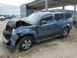 Salvage cars for sale at West Palm Beach, FL auction: 2006 Nissan Pathfinder LE