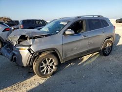 Salvage cars for sale from Copart Taylor, TX: 2017 Jeep Cherokee Latitude