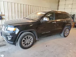 Salvage cars for sale at Abilene, TX auction: 2015 Jeep Grand Cherokee Limited