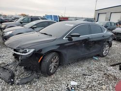 Salvage cars for sale at Cahokia Heights, IL auction: 2016 Chrysler 200 LX