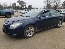 Salvage cars for sale at Hampton, VA auction: 2010 Chevrolet Malibu 1LT