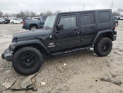 Salvage cars for sale from Copart Columbus, OH: 2008 Jeep Wrangler Unlimited Sahara