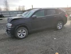 Salvage cars for sale at Arlington, WA auction: 2018 Volkswagen Atlas S