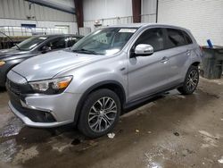 Salvage cars for sale at West Mifflin, PA auction: 2017 Mitsubishi Outlander Sport ES