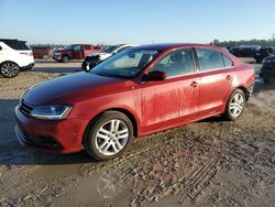 Salvage cars for sale at Houston, TX auction: 2017 Volkswagen Jetta S