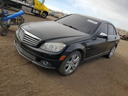 Mercedes-Benz c-Class salvage cars for sale: 2008 Mercedes-Benz C300