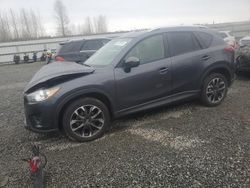 Salvage cars for sale at Arlington, WA auction: 2016 Mazda CX-5 GT