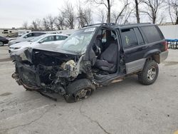 Salvage cars for sale at Bridgeton, MO auction: 1998 Jeep Grand Cherokee Laredo