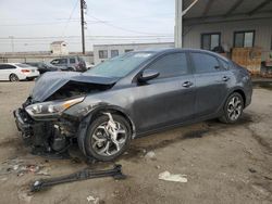 Salvage cars for sale at Los Angeles, CA auction: 2020 KIA Forte FE