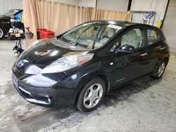 Salvage cars for sale at Martinez, CA auction: 2012 Nissan Leaf SV