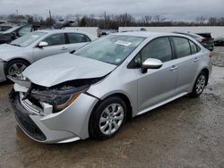 Toyota Corolla salvage cars for sale: 2022 Toyota Corolla LE