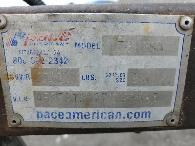 2007 Pace American Cargo Trailer