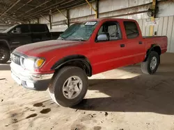 Toyota salvage cars for sale: 2001 Toyota Tacoma Double Cab Prerunner