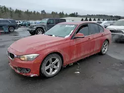 Salvage cars for sale at Windham, ME auction: 2013 BMW 328 I