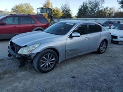 Salvage cars for sale from Copart Midway, FL: 2008 Infiniti G35