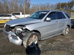 Salvage cars for sale at Waldorf, MD auction: 2013 Mercedes-Benz ML 350 4matic