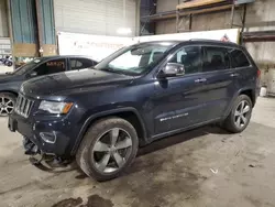 Salvage cars for sale at Eldridge, IA auction: 2014 Jeep Grand Cherokee Limited