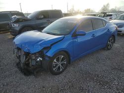 Nissan salvage cars for sale: 2021 Nissan Sentra SV