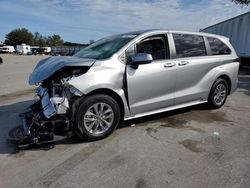 Salvage cars for sale at Orlando, FL auction: 2023 Toyota Sienna LE