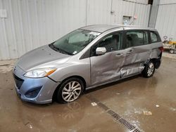 Salvage cars for sale at auction: 2015 Mazda 5 Sport