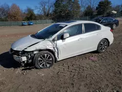 Salvage cars for sale at Madisonville, TN auction: 2013 Honda Civic EXL