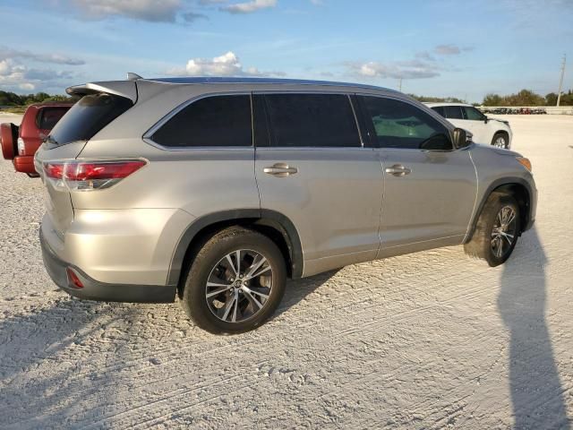 2016 Toyota Highlander XLE