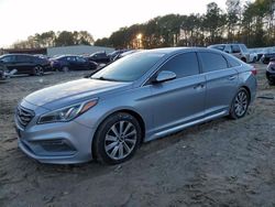 Salvage cars for sale at Seaford, DE auction: 2015 Hyundai Sonata Sport