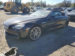 Salvage cars for sale at Riverview, FL auction: 2012 BMW 650 I