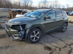 Salvage cars for sale from Copart Marlboro, NY: 2019 Jeep Cherokee Limited