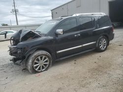 Salvage cars for sale at Jacksonville, FL auction: 2008 Infiniti QX56