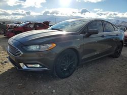 Salvage cars for sale at Magna, UT auction: 2017 Ford Fusion SE Hybrid