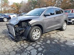 Salvage cars for sale at Austell, GA auction: 2021 Hyundai Tucson Limited