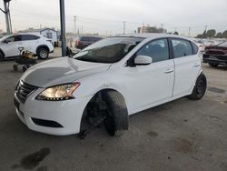 Salvage cars for sale at Los Angeles, CA auction: 2015 Nissan Sentra S