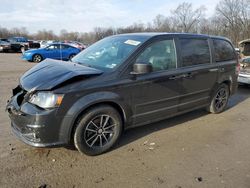 Salvage cars for sale at Ellwood City, PA auction: 2017 Dodge Grand Caravan SXT