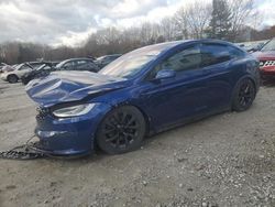 Salvage cars for sale at North Billerica, MA auction: 2023 Tesla Model X