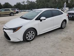 Salvage cars for sale from Copart Ocala, FL: 2024 Toyota Corolla LE