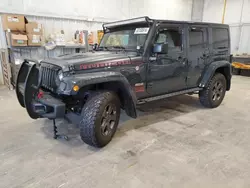 Salvage cars for sale at Milwaukee, WI auction: 2017 Jeep Wrangler Unlimited Rubicon