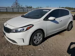 KIA salvage cars for sale: 2017 KIA Forte LX