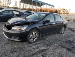 Salvage cars for sale at Spartanburg, SC auction: 2014 Honda Accord LX