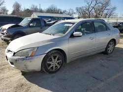 Honda salvage cars for sale: 2004 Honda Accord EX