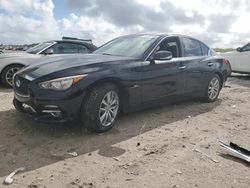 Salvage cars for sale from Copart West Palm Beach, FL: 2017 Infiniti Q50 Base