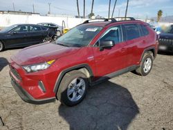 Salvage cars for sale at Van Nuys, CA auction: 2021 Toyota Rav4 LE