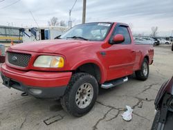 Salvage cars for sale at Pekin, IL auction: 2002 Ford F150