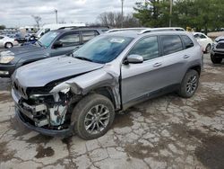 Salvage cars for sale at Lexington, KY auction: 2020 Jeep Cherokee Latitude Plus