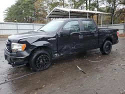 Salvage cars for sale at Austell, GA auction: 2013 Ford F150 Supercrew