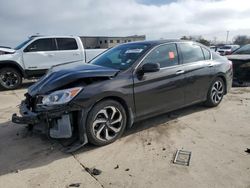 Salvage cars for sale from Copart Wilmer, TX: 2016 Honda Accord EXL