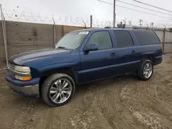 Salvage cars for sale at Los Angeles, CA auction: 2002 Chevrolet Suburban C1500