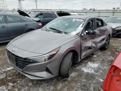 Carros salvage a la venta en subasta: 2023 Hyundai Elantra SEL