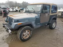 Salvage cars for sale from Copart Hampton, VA: 1994 Jeep Wrangler / YJ SE